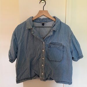 Universal Thread Light Blue Denim Shirt